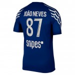 Günstige Fußballtrikots Paris Saint-Germain Joao Neves 87 Fourth trikot 2024-25 Kurzarm